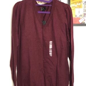 NWT. Women’s v-neck sweater. XL.